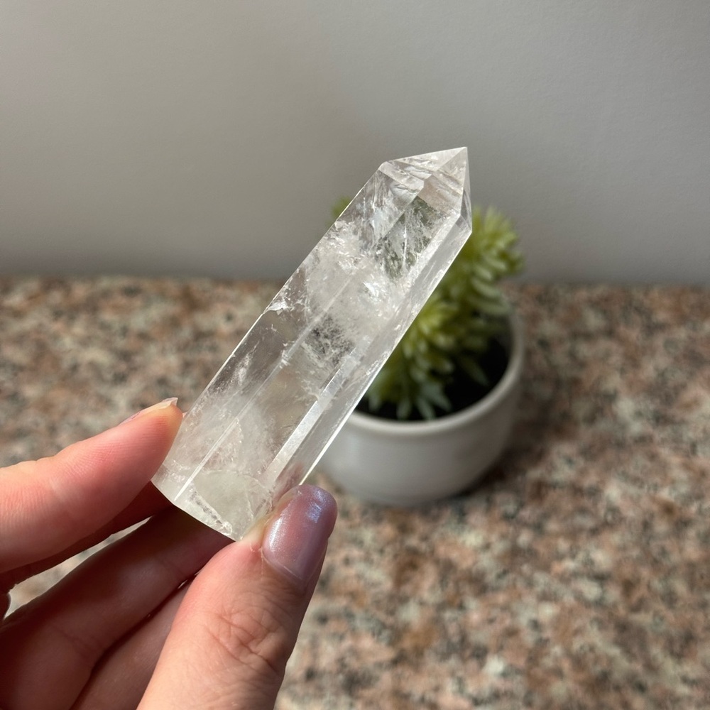 Clear Quartz Tower